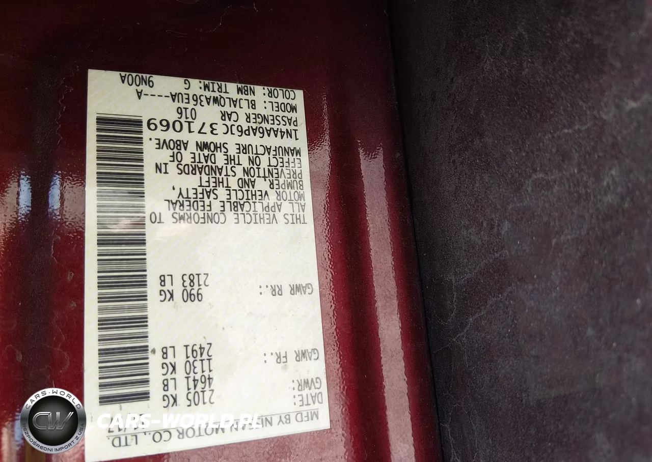 2018 Nissan Maxima 3.5 S VIN:1N4AA6AP6JC371069 - 9