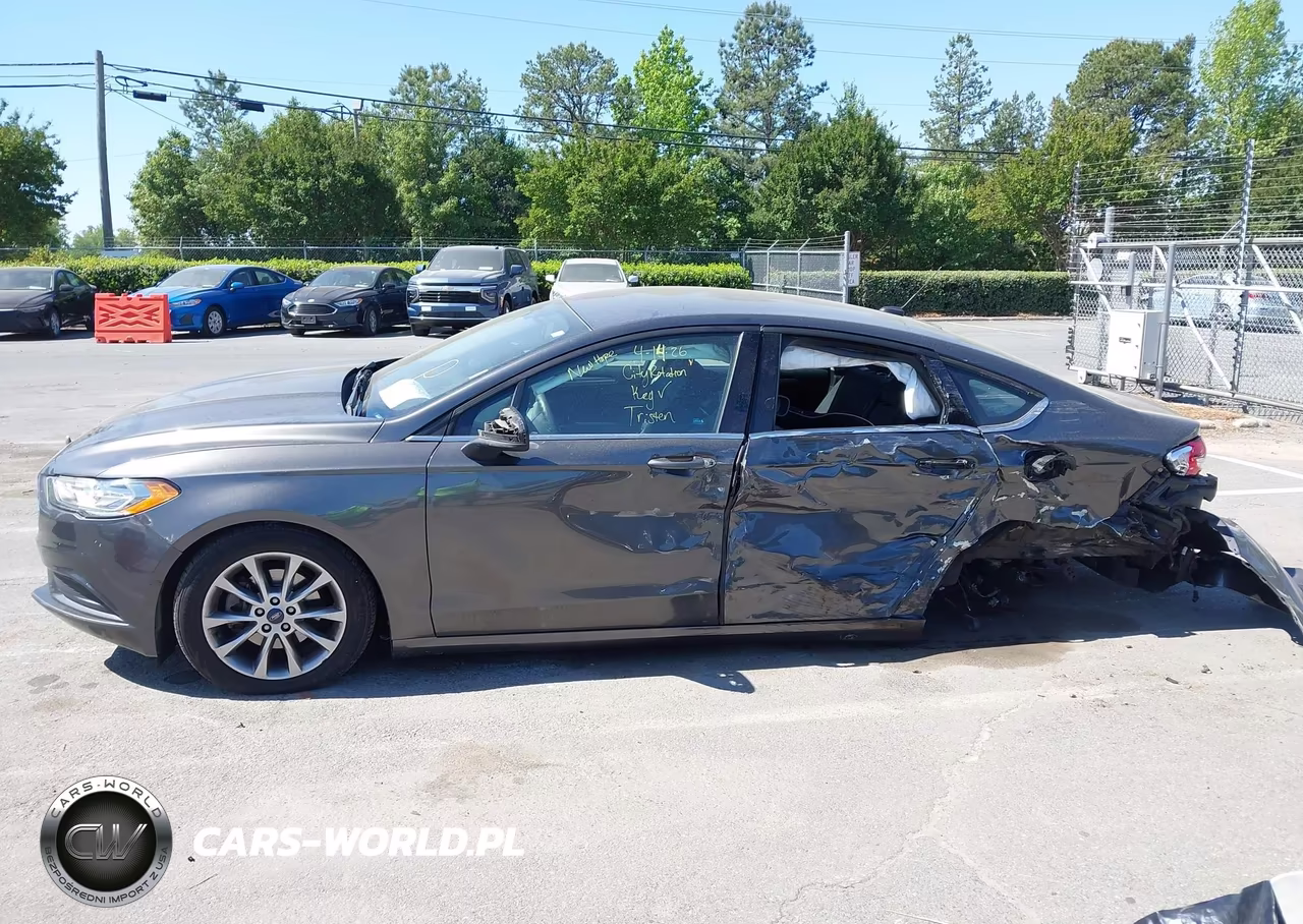 2017 Ford Fusion Se VIN:3FA6P0HD1HR332401 - 14