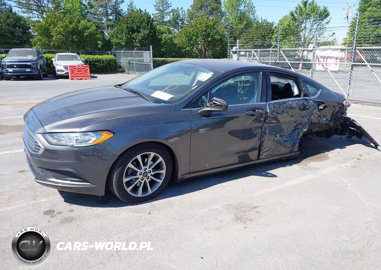 2017 Ford Fusion Se VIN:3FA6P0HD1HR332401 - 2