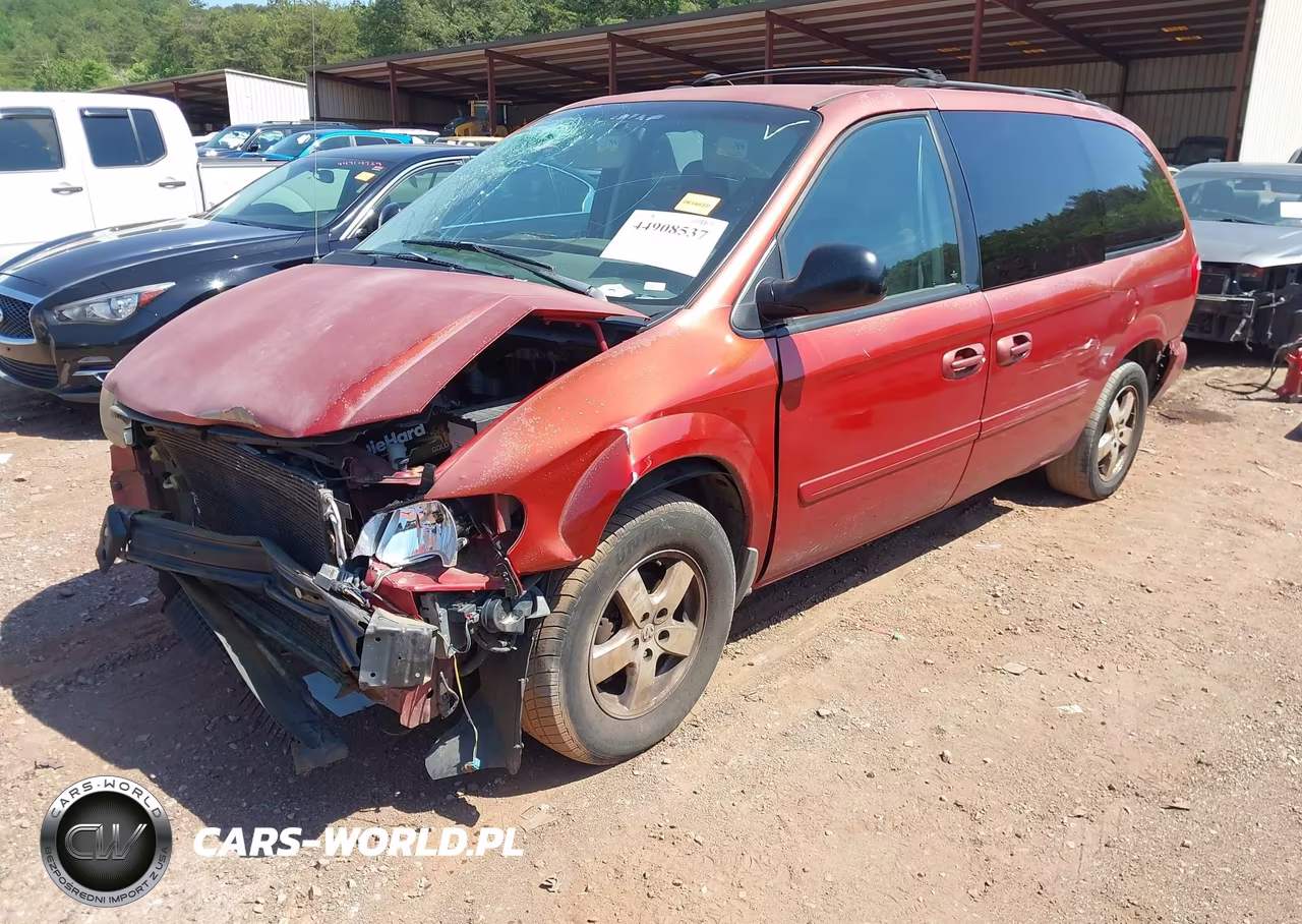 2007 Dodge Grand Caravan Sxt VIN:2D4GP44L27R105583 - 2
