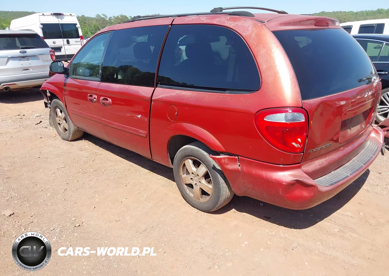 2007 Dodge Grand Caravan Sxt VIN:2D4GP44L27R105583 - 3