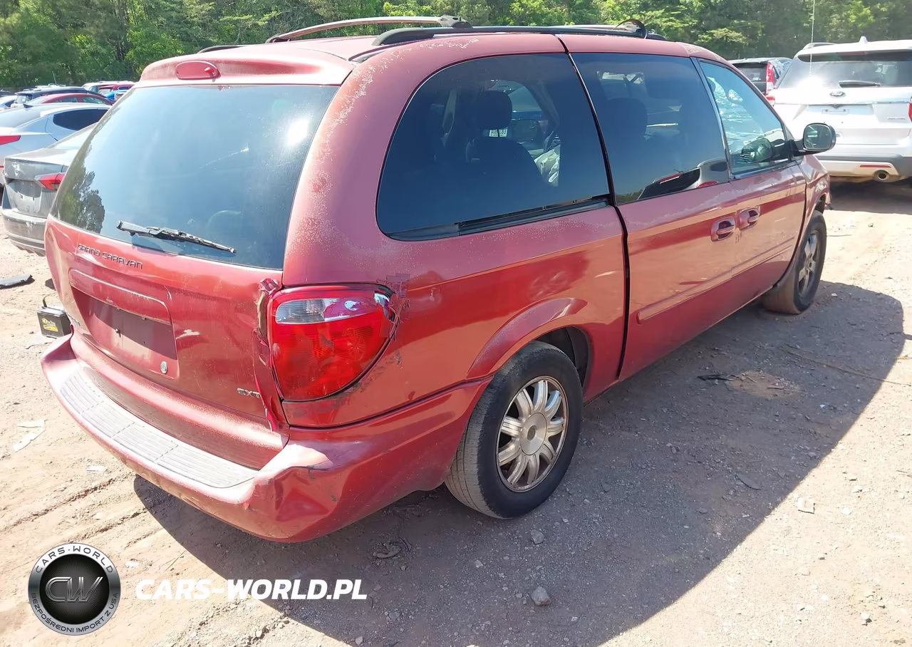2007 Dodge Grand Caravan Sxt VIN:2D4GP44L27R105583 - 4