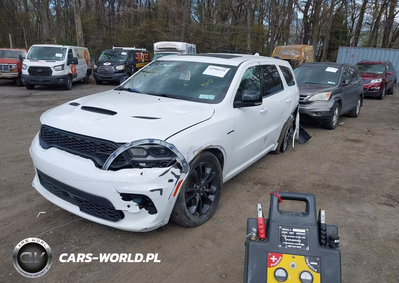 2022 Dodge Durango R-T Plus Awd VIN:1C4SDJCT3NC106053 - 2