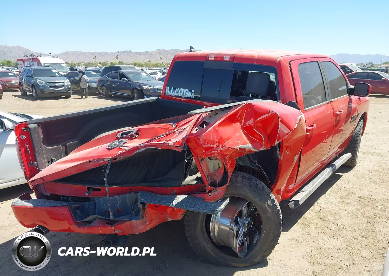 2016 Ram 1500 Sport VIN:1C6RR7MT7GS215357 - 4