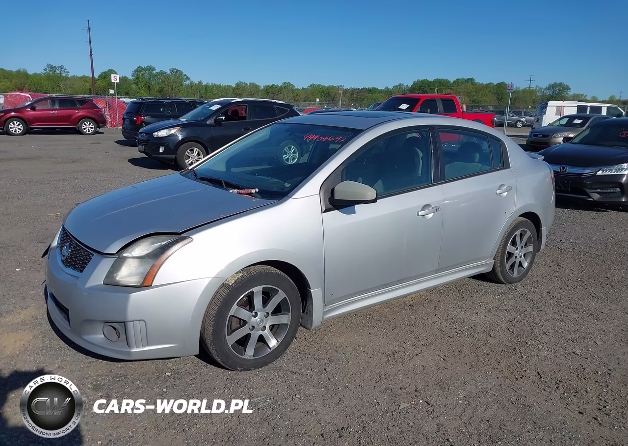 2012 Nissan Sentra 2.0 Sr VIN:3N1AB6APXCL707887 - 2