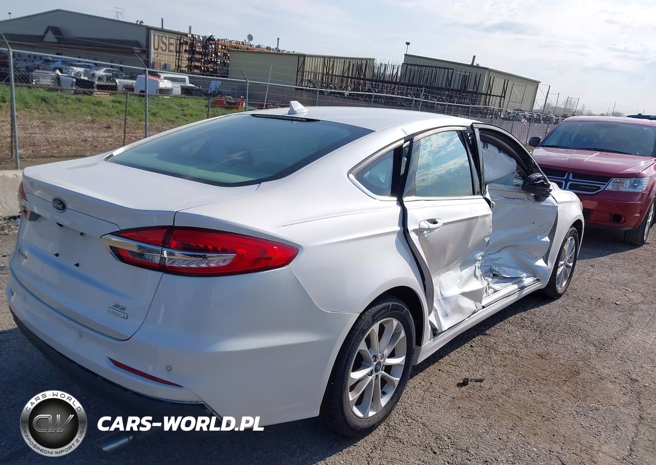 2020 Ford Fusion Se VIN:3FA6P0HD6LR110459 - 4