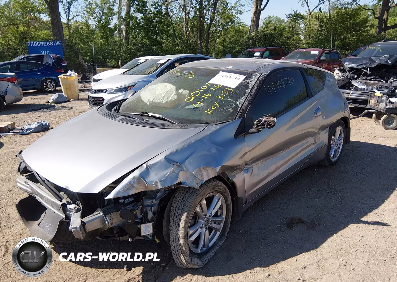 2011 Honda Cr-Z Ex VIN:JHMZF1D6XBS001074 - 2