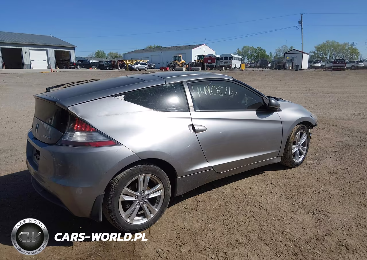 2011 Honda Cr-Z Ex VIN:JHMZF1D6XBS001074 - 4