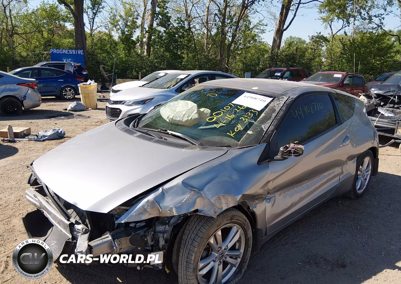 2011 Honda Cr-Z Ex VIN:JHMZF1D6XBS001074 - 6