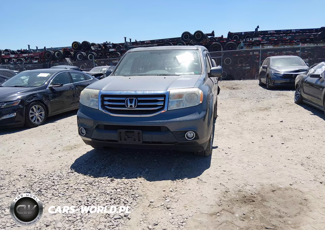 2013 Honda Pilot Ex-L VIN:5FNYF3H50DB040041 - 2