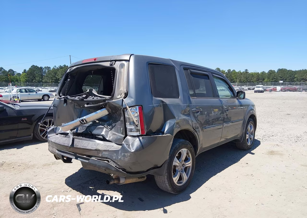 2013 Honda Pilot Ex-L VIN:5FNYF3H50DB040041 - 6