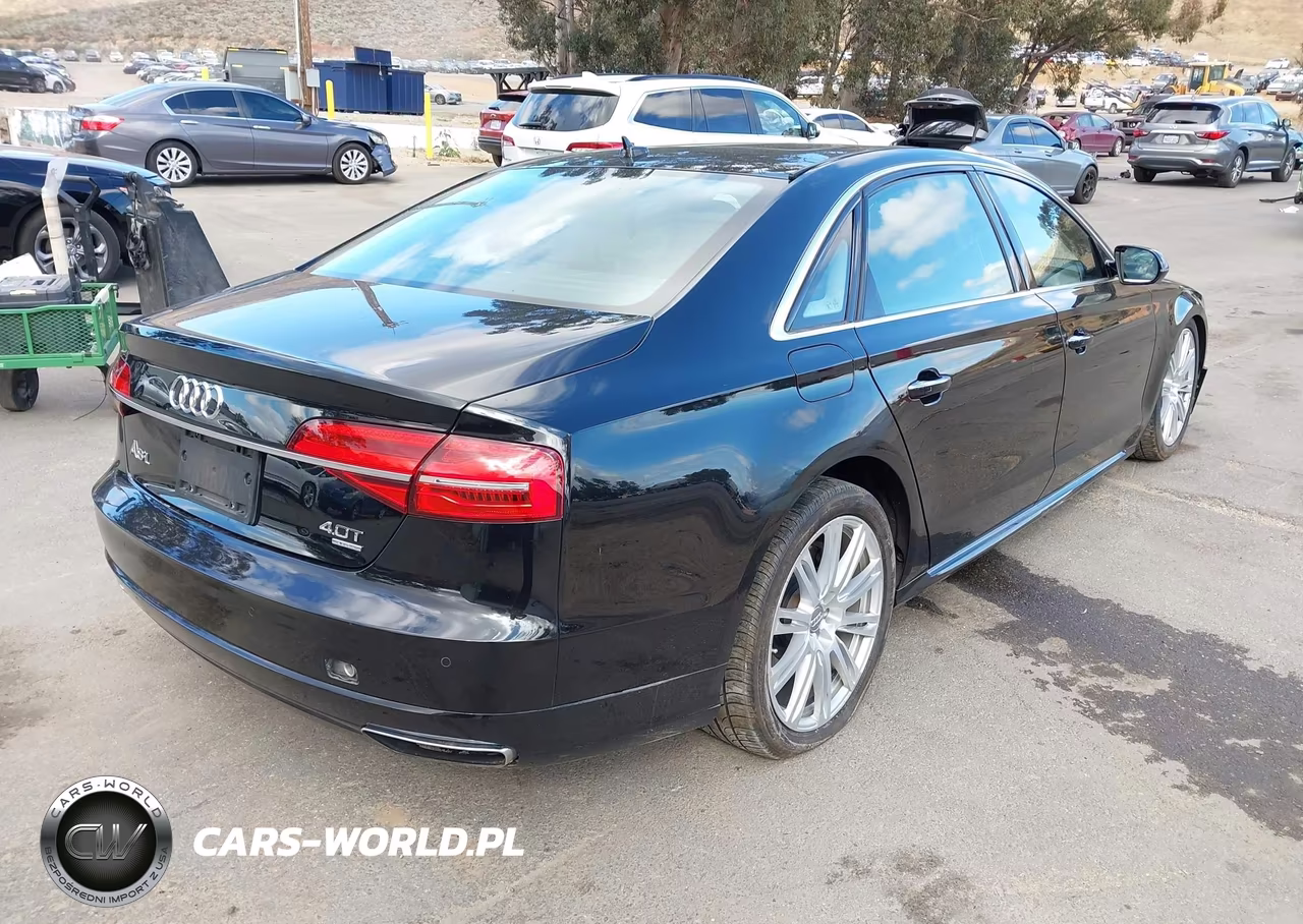 2016 Audi A8 L 4.0T Sport VIN:WAU43AFD3GN006667 - 4