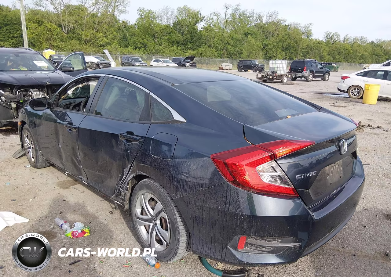 2018 Honda Civic Lx VIN:19XFC2F56JE012890 - 3