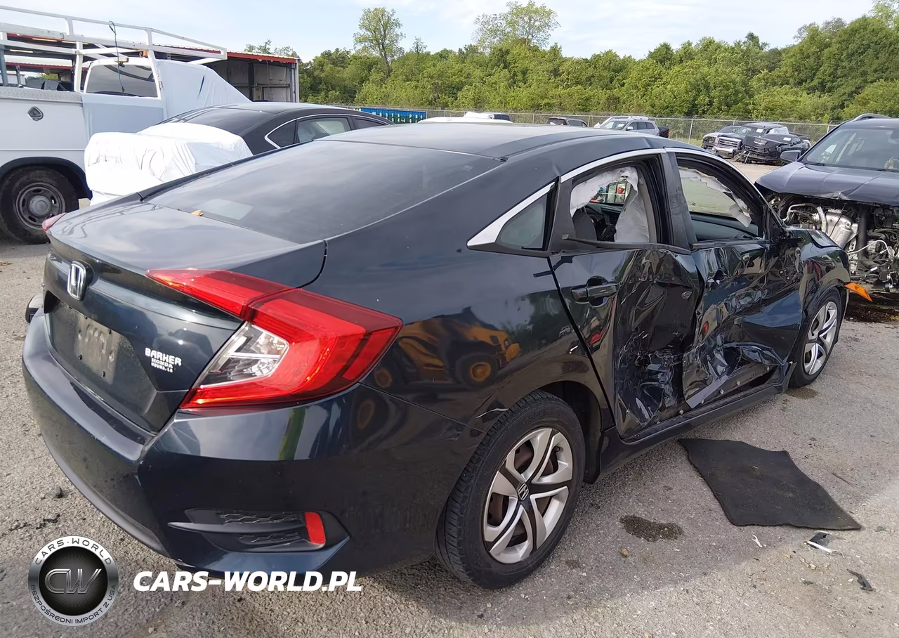 2018 Honda Civic Lx VIN:19XFC2F56JE012890 - 4