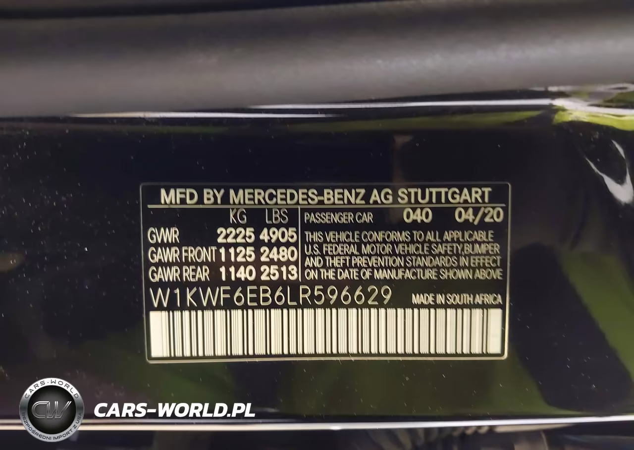 2020 Mercedes-Benz Amg C 43 4Matic VIN:W1KWF6EB6LR596629 - 9