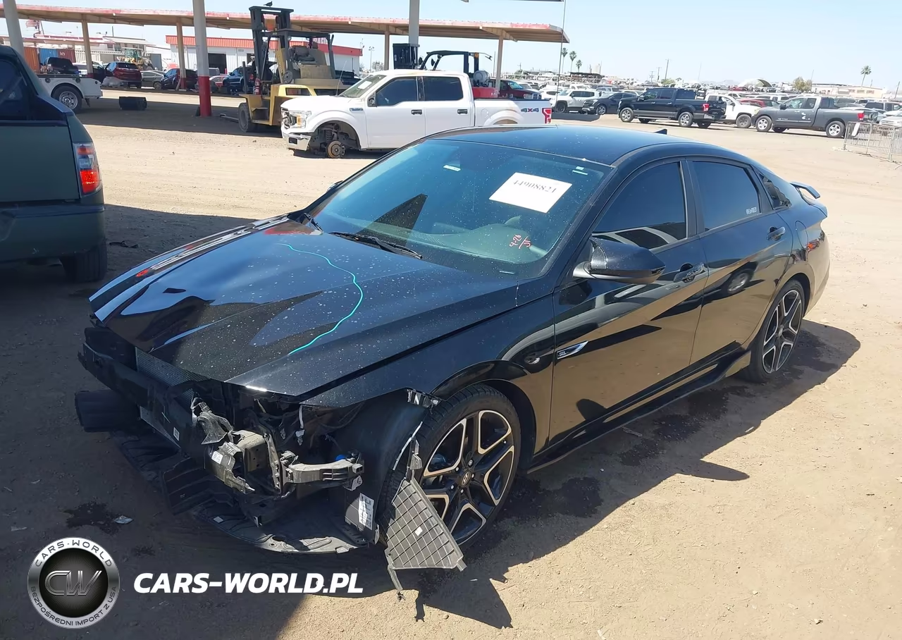 2024 Hyundai Elantra Sel VIN:KMHLM4DGXRU778100 - 2