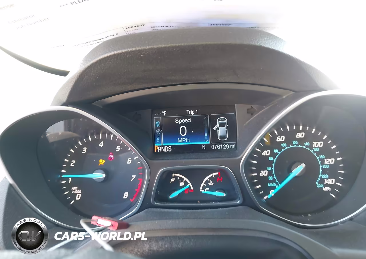 2016 Ford Escape Se VIN:1FMCU0GX0GUA89765 - 7