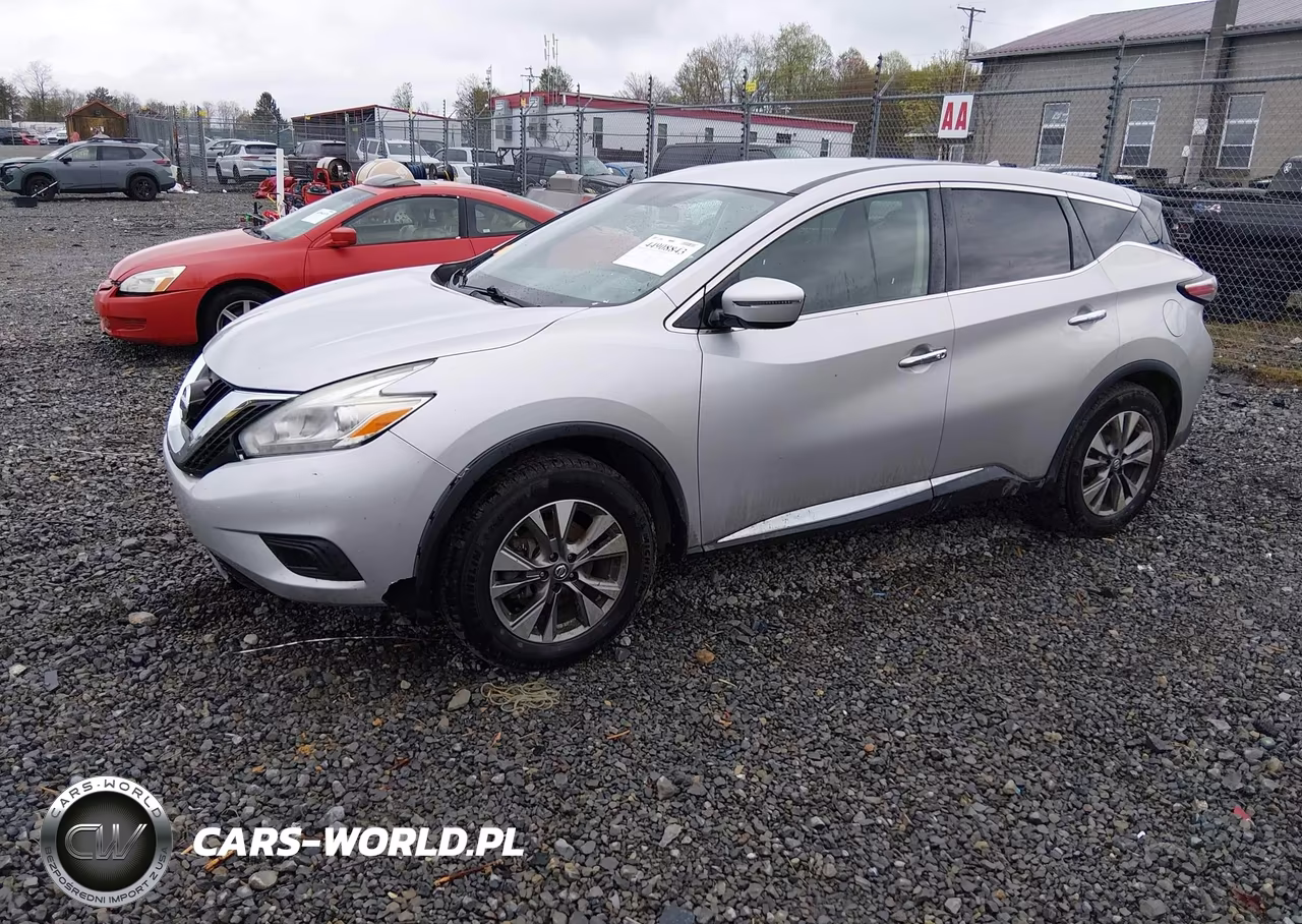 2016 Nissan Murano Platinum-S-Sl-Sv VIN:5N1AZ2MH8GN123575 - 2