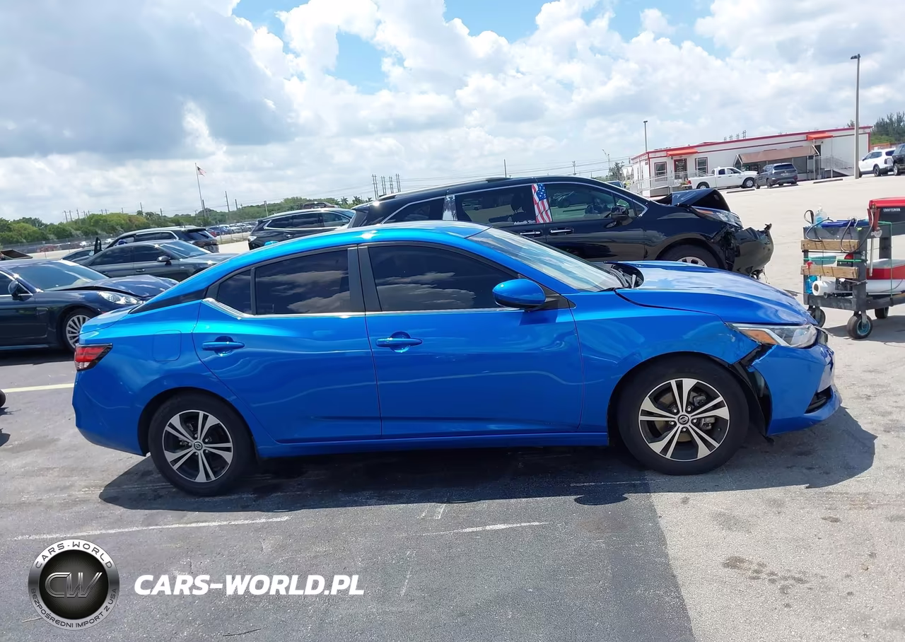 2021 Nissan Sentra Sv Xtronic Cvt VIN:3N1AB8CVXMY316248 - 13