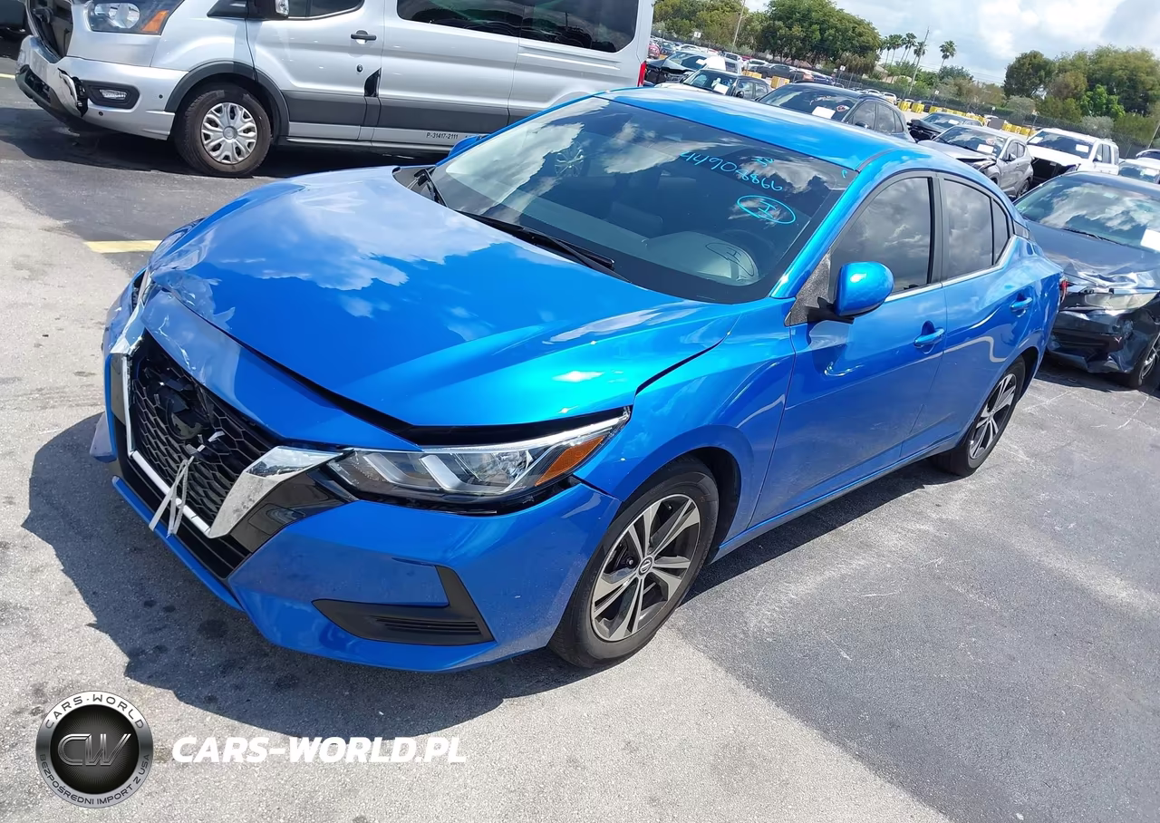 2021 Nissan Sentra Sv Xtronic Cvt VIN:3N1AB8CVXMY316248 - 2