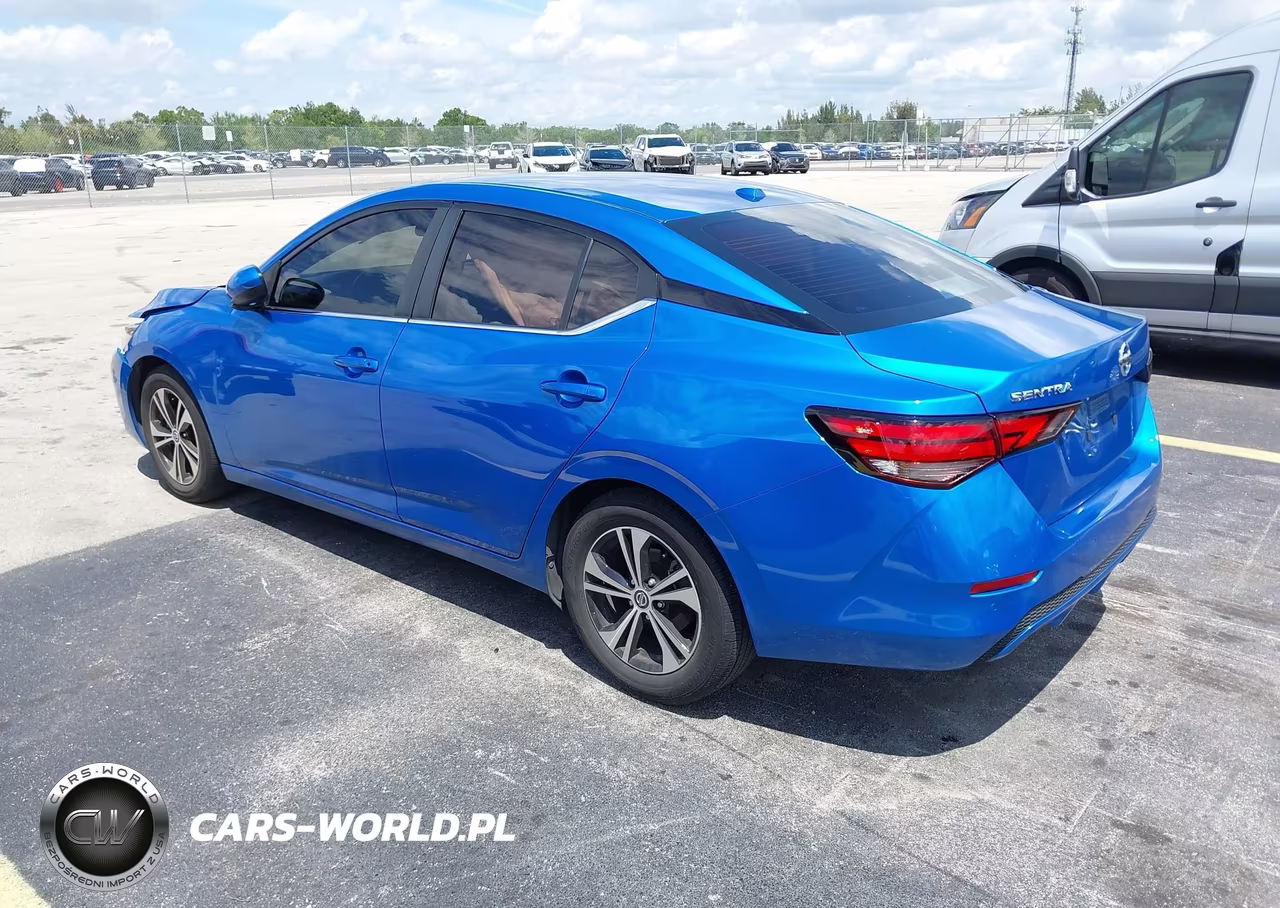 2021 Nissan Sentra Sv Xtronic Cvt VIN:3N1AB8CVXMY316248 - 3