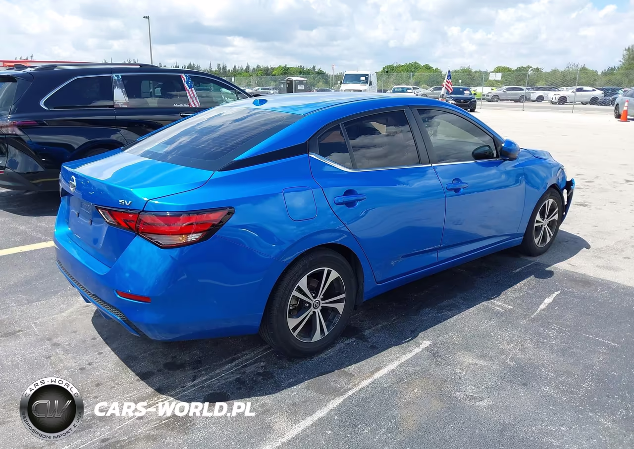 2021 Nissan Sentra Sv Xtronic Cvt VIN:3N1AB8CVXMY316248 - 4