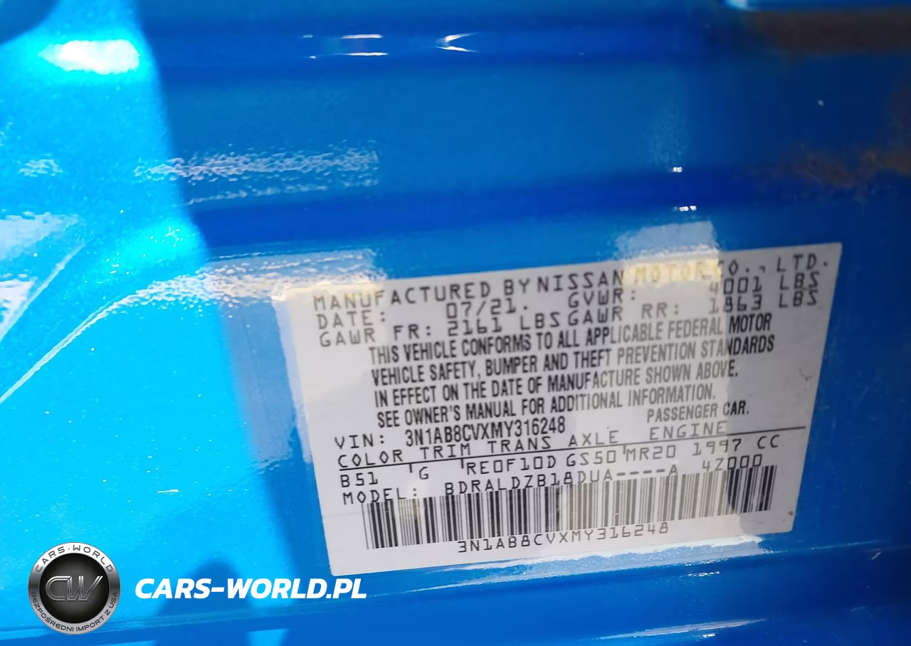 2021 Nissan Sentra Sv Xtronic Cvt VIN:3N1AB8CVXMY316248 - 9