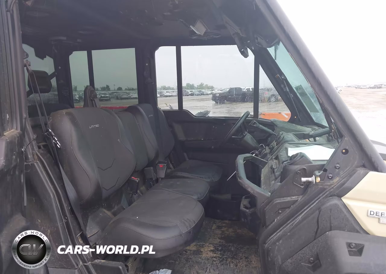 2025 Can-Am Defender Max Limited Cab Hd10-Lone Star Hd10 VIN:3JBUUAX4XSK002115 - 14