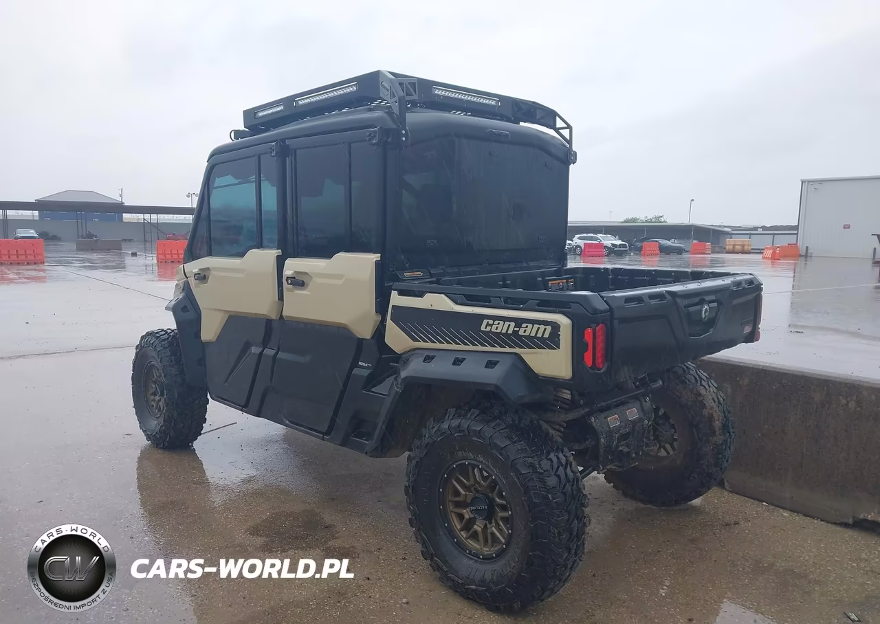 2025 Can-Am Defender Max Limited Cab Hd10-Lone Star Hd10 VIN:3JBUUAX4XSK002115 - 3