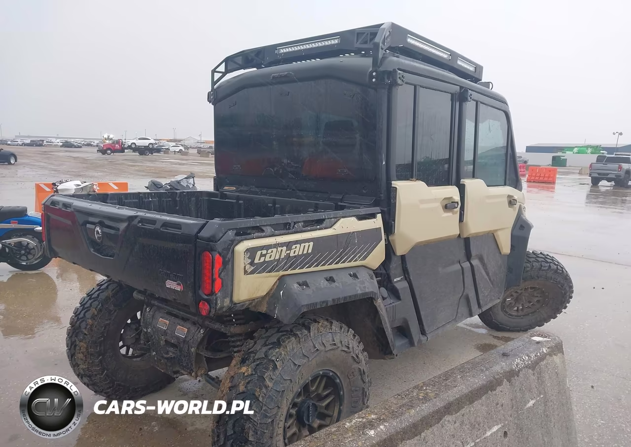 2025 Can-Am Defender Max Limited Cab Hd10-Lone Star Hd10 VIN:3JBUUAX4XSK002115 - 4