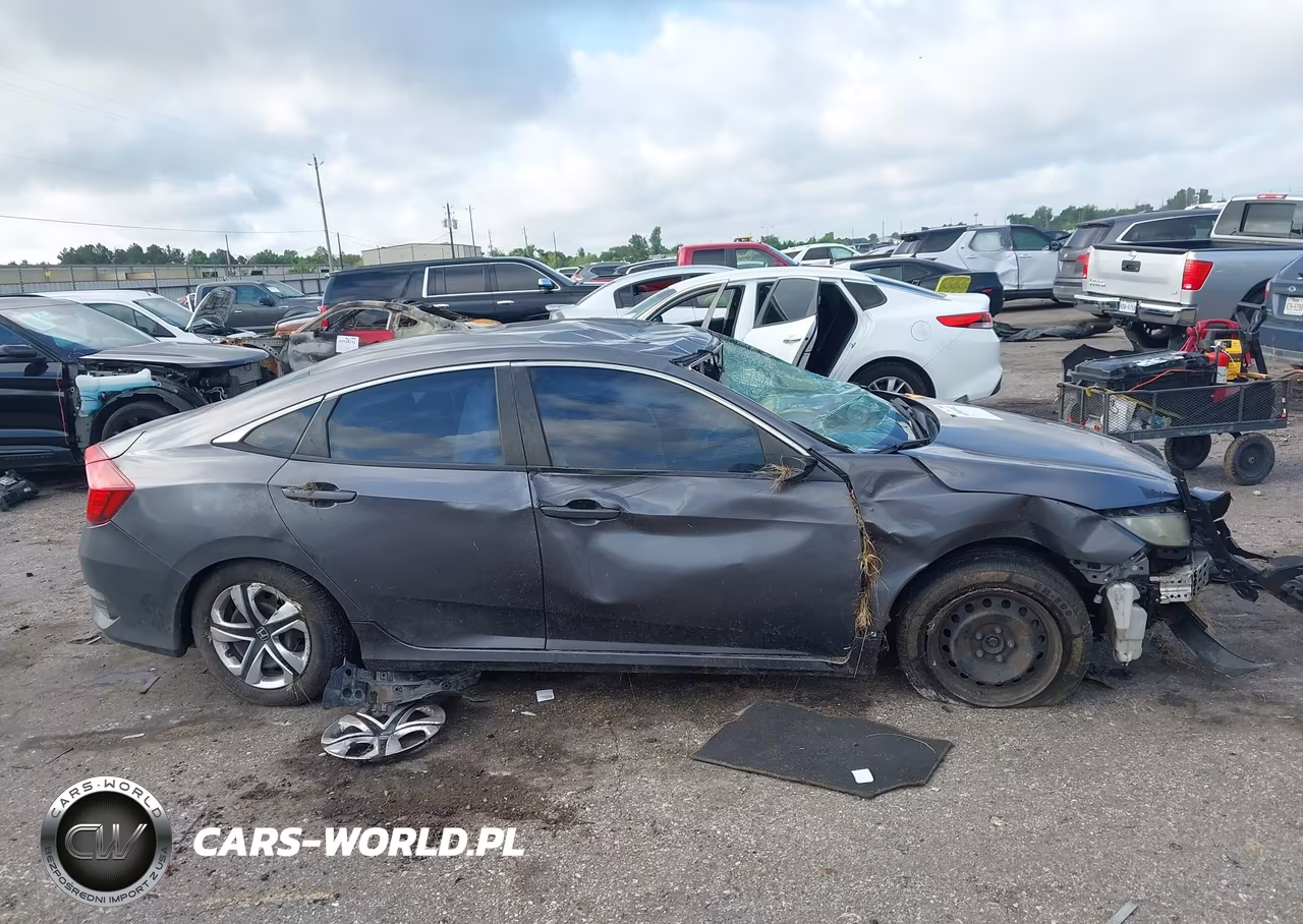 2016 Honda Civic Lx VIN:19XFC2F52GE045555 - 13