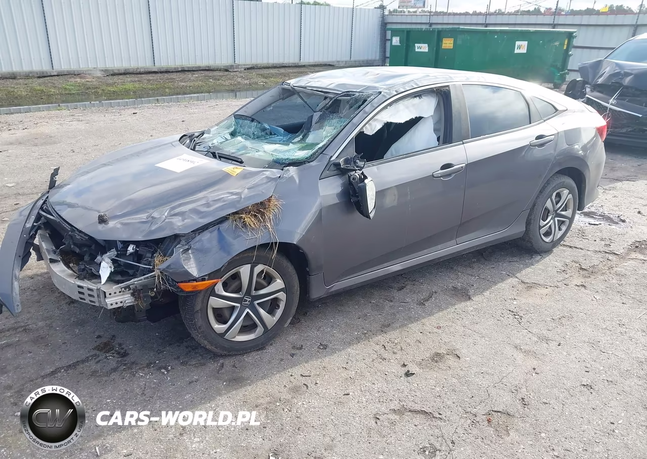 2016 Honda Civic Lx VIN:19XFC2F52GE045555 - 2