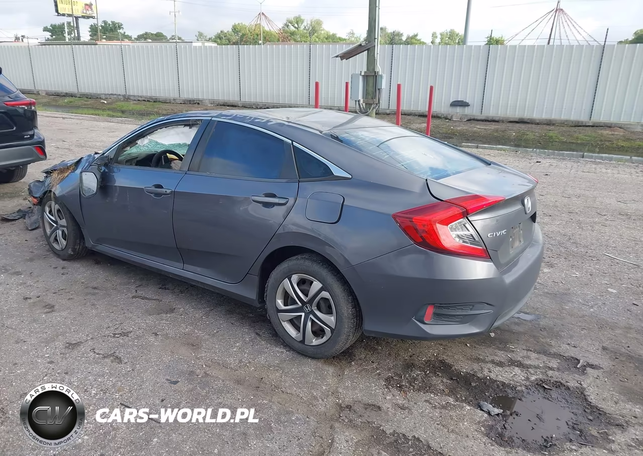2016 Honda Civic Lx VIN:19XFC2F52GE045555 - 3