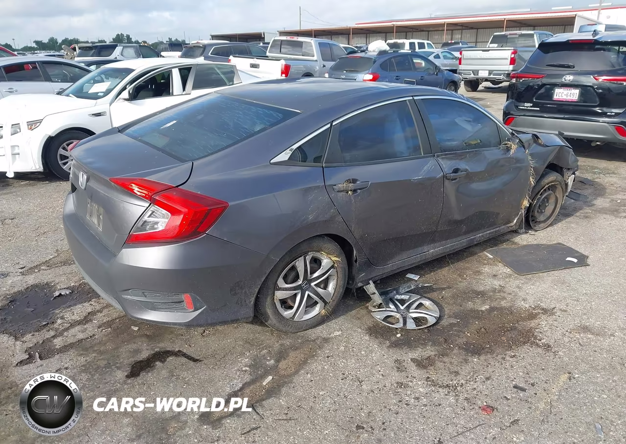 2016 Honda Civic Lx VIN:19XFC2F52GE045555 - 4