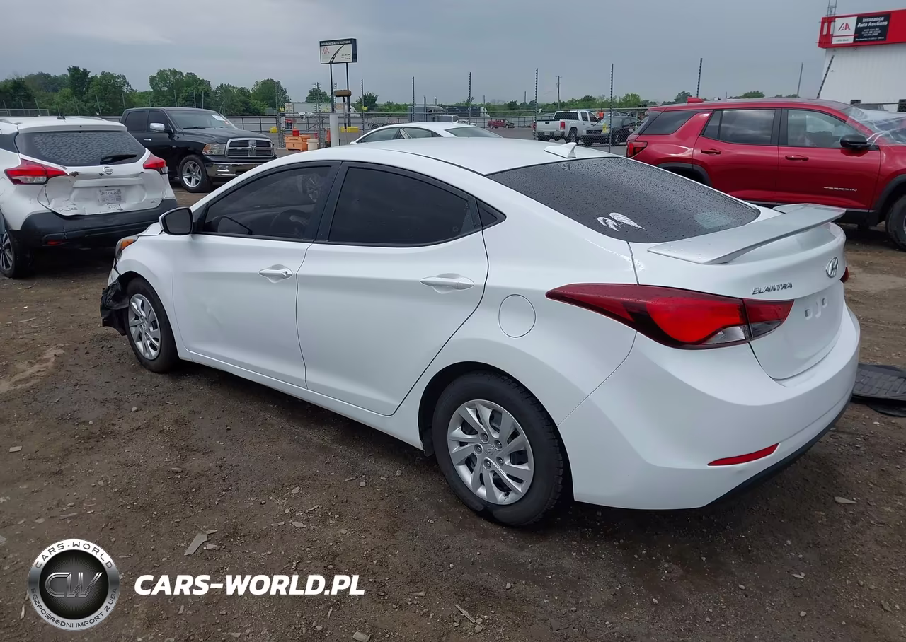 2016 Hyundai Elantra Se VIN:5NPDH4AE8GH783237 - 3