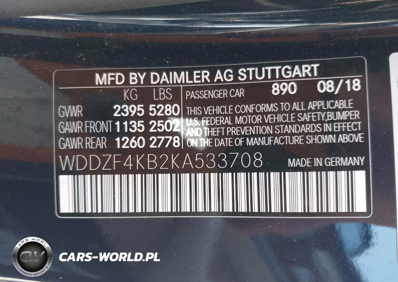2019 Mercedes-Benz E 300 4Matic VIN:WDDZF4KB2KA533708 - 9