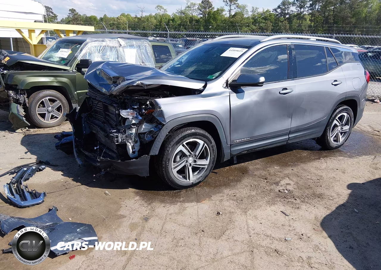 2021 GMC Terrain Fwd Slt VIN:3GKALPEVXML355800 - 2