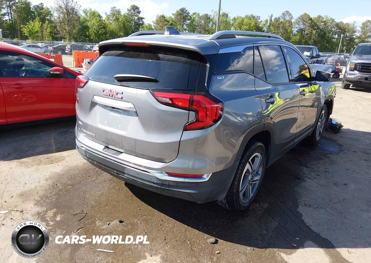 2021 GMC Terrain Fwd Slt VIN:3GKALPEVXML355800 - 4