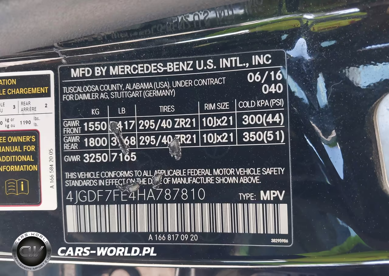 2017 Mercedes-Benz Amg Gls 63 4Matic VIN:4JGDF7FE4HA787810 - 9