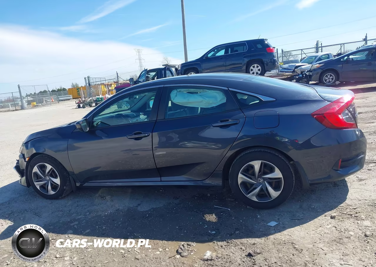 2020 Honda Civic Lx VIN:2HGFC2F68LH504516 - 14