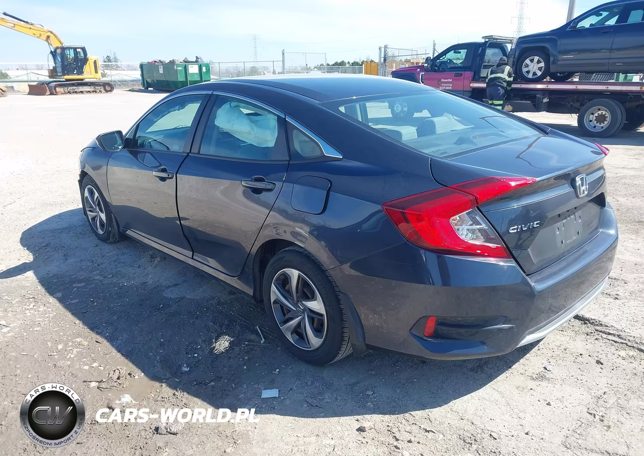 2020 Honda Civic Lx VIN:2HGFC2F68LH504516 - 3