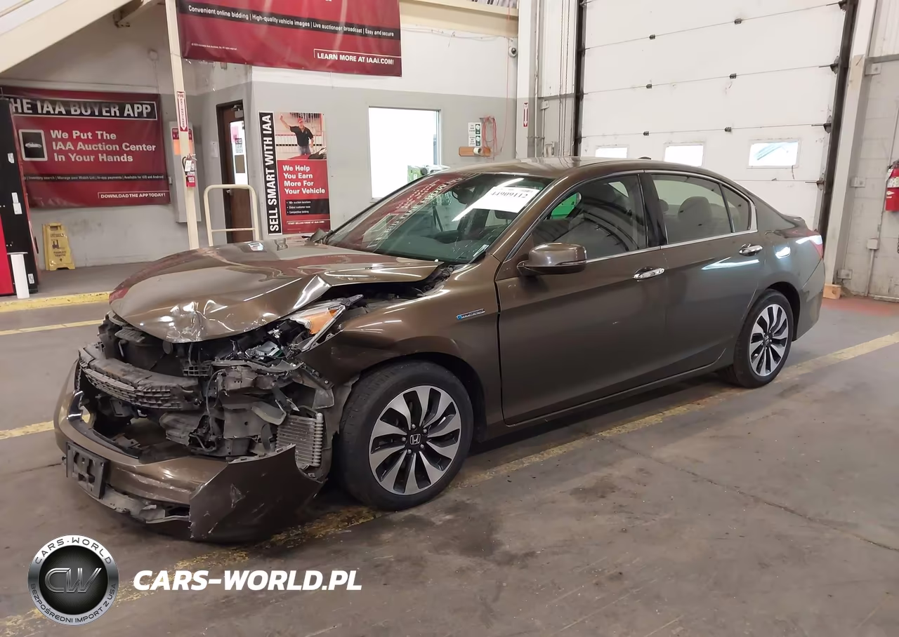 2017 Honda Accord Hybrid Ex-L VIN:JHMCR6F54HC026473 - 2