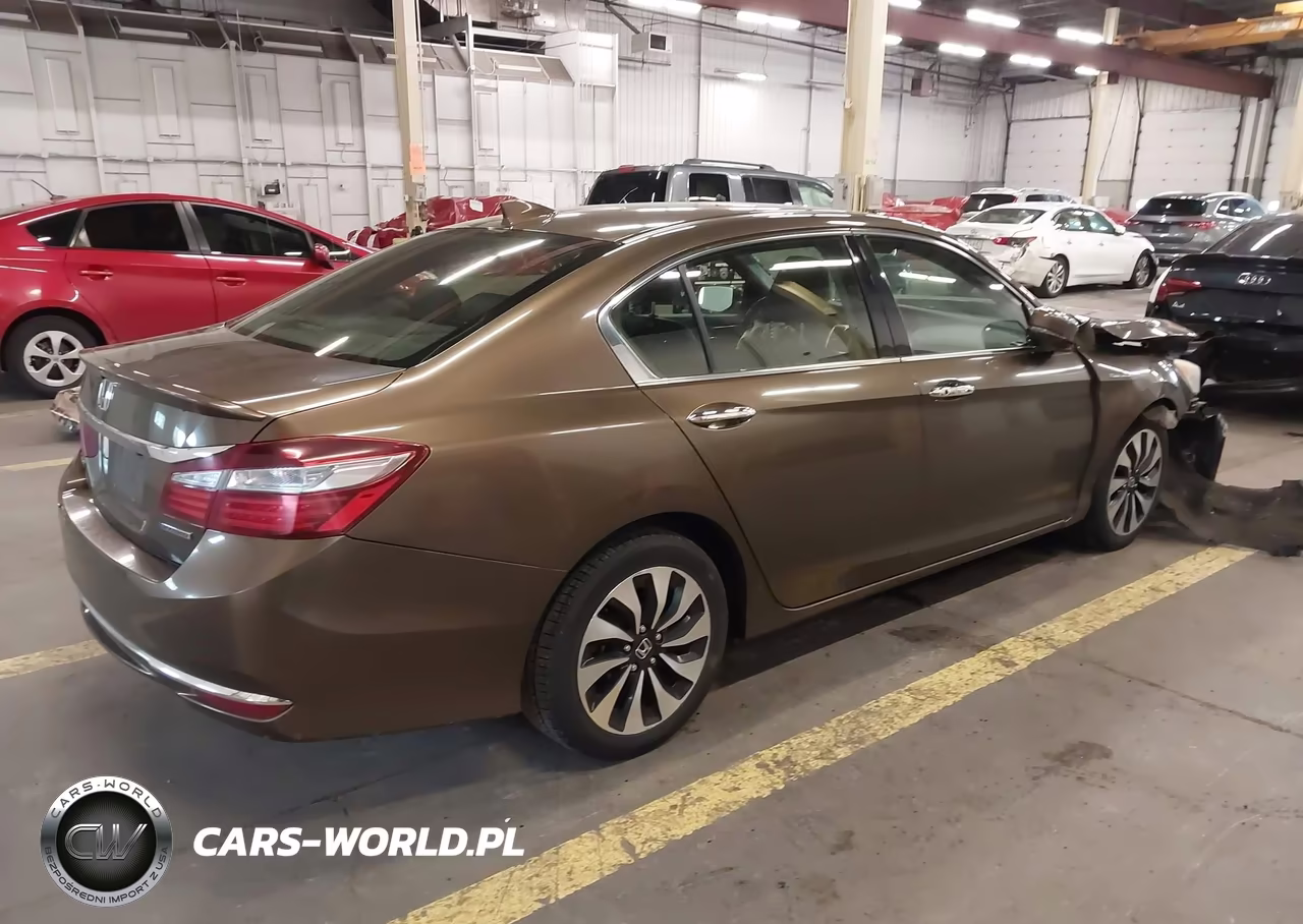 2017 Honda Accord Hybrid Ex-L VIN:JHMCR6F54HC026473 - 4