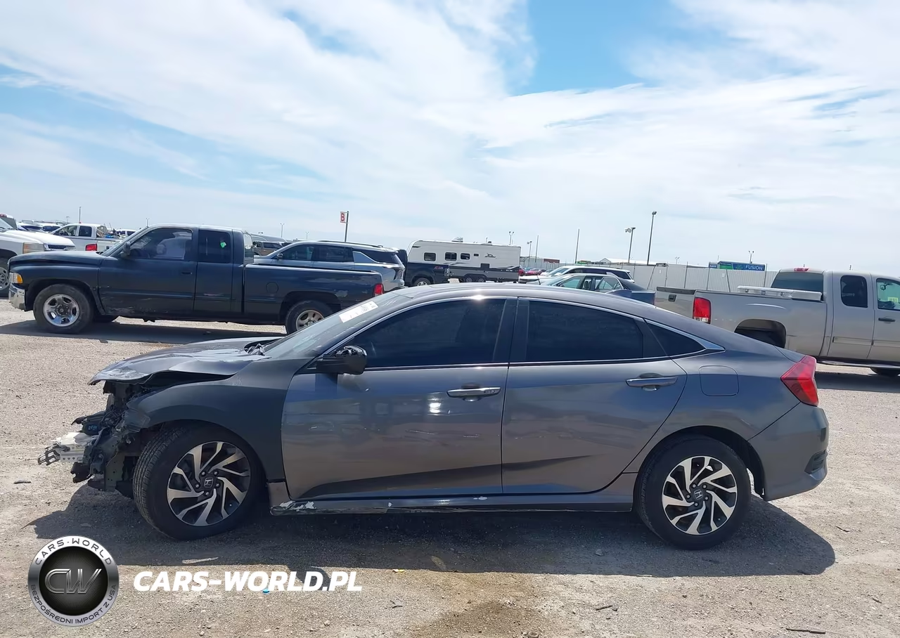 2018 Honda Civic Ex VIN:2HGFC2F74JH502901 - 14