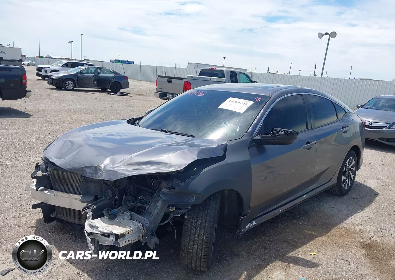 2018 Honda Civic Ex VIN:2HGFC2F74JH502901 - 2