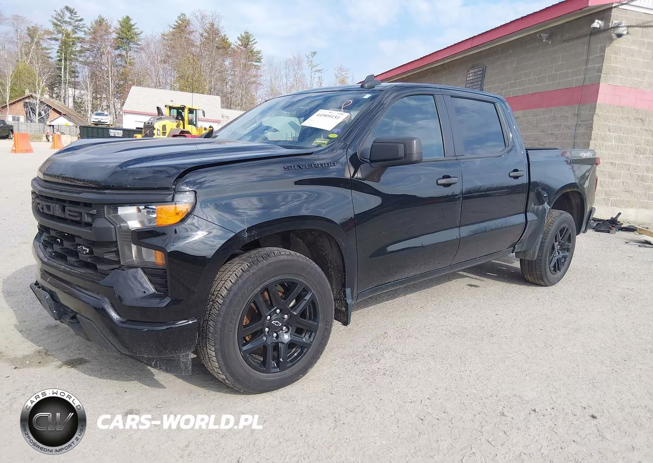 2024 Chevrolet Silverado 1500 4Wd Short Bed Custom VIN:1GCPDBEK0RZ222264 - 2