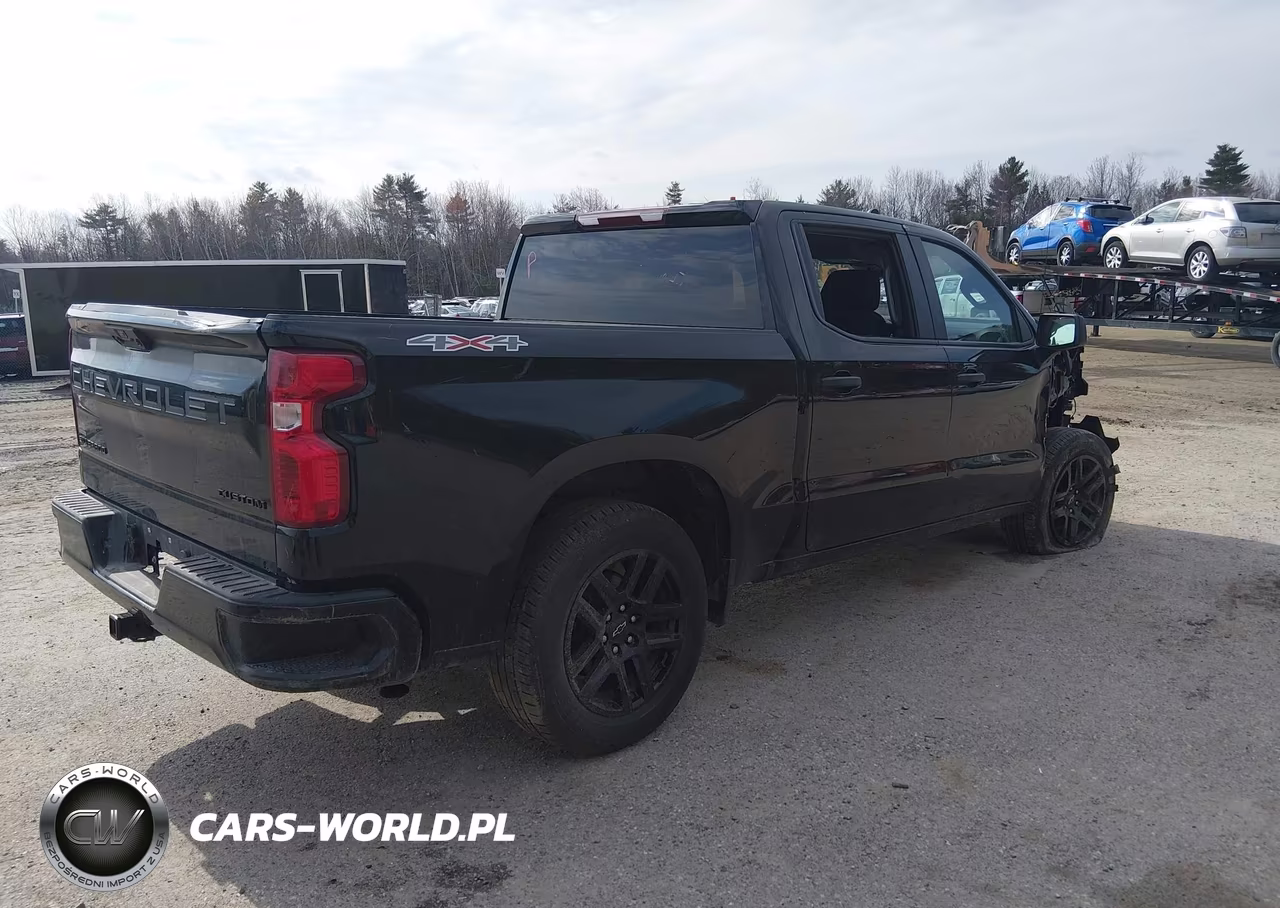 2024 Chevrolet Silverado 1500 4Wd Short Bed Custom VIN:1GCPDBEK0RZ222264 - 4