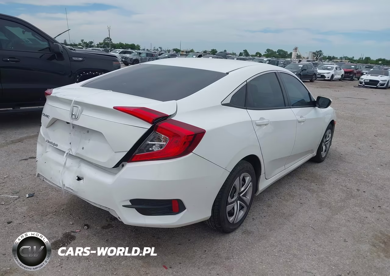 2017 Honda Civic Lx VIN:19XFC2F5XHE041223 - 4