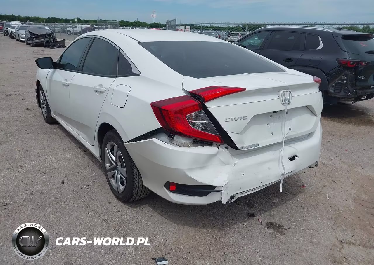 2017 Honda Civic Lx VIN:19XFC2F5XHE041223 - 6