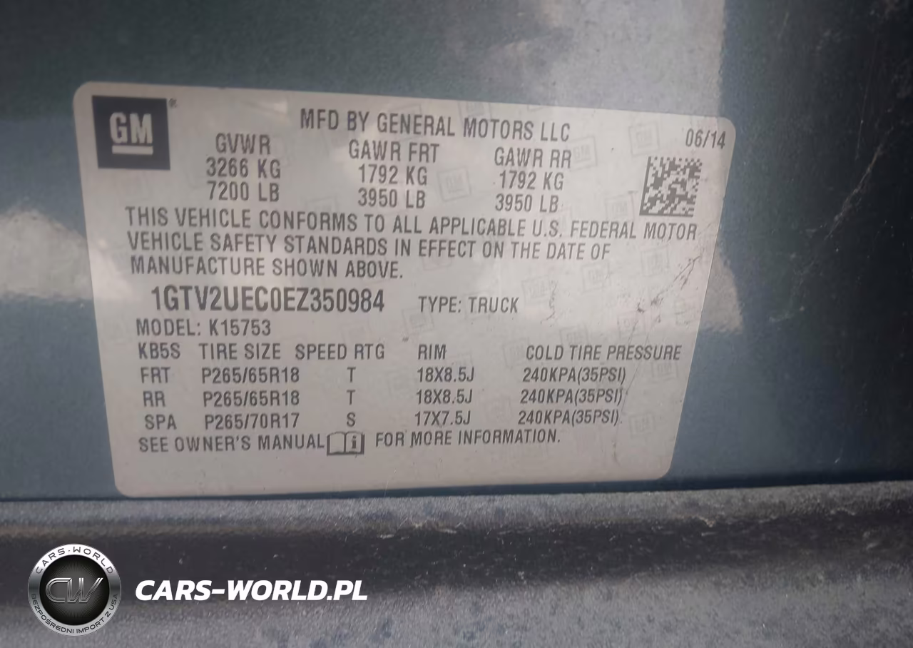 2014 GMC Sierra 1500 Sle VIN:1GTV2UEC0EZ350984 - 9